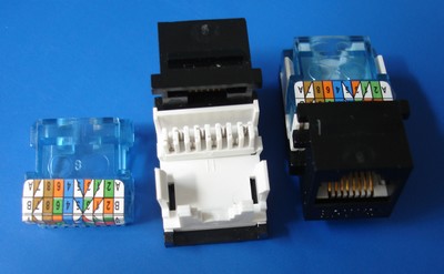  manufactured in China  TM-8019 Cat.5E RJ45 Connector Data keystone jack  corporation