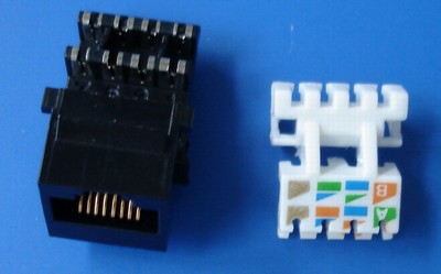 TM-8020 Cat 5E cabo conector jack pedra angular de Dados