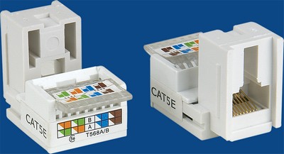  made in china  TM-8204 Cat.5E Cable RJ45 Network Data keystone jack  corporation