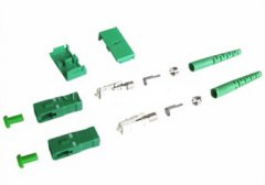  made in china  SC/APC fiber connector singlemode with 3.0mm boot Duplex  company